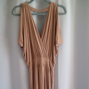 Akiko Beige Dress